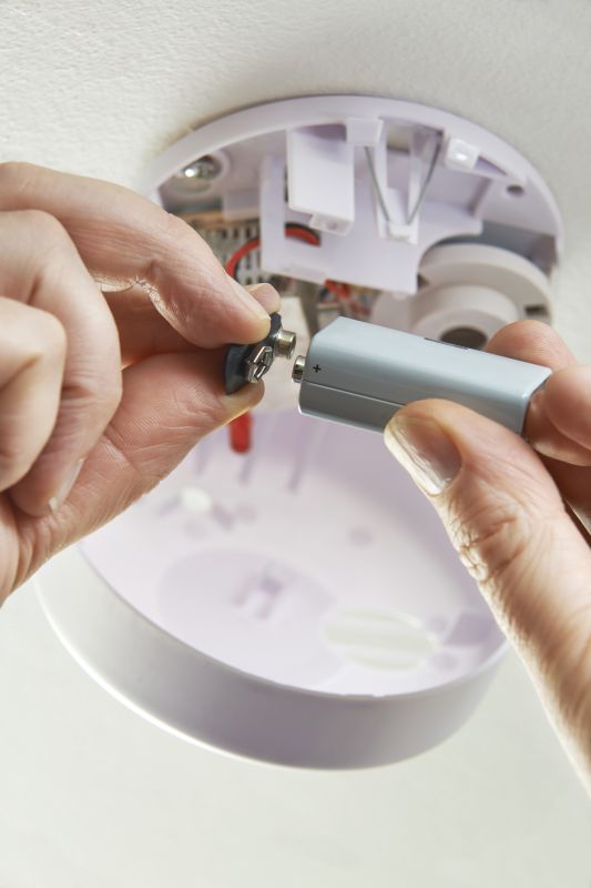 Smoke Detector Battery Replacement